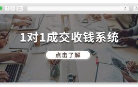 1对1成交 收钱系统,十年专注于引流和成交,全网130万+粉丝-千图副业网