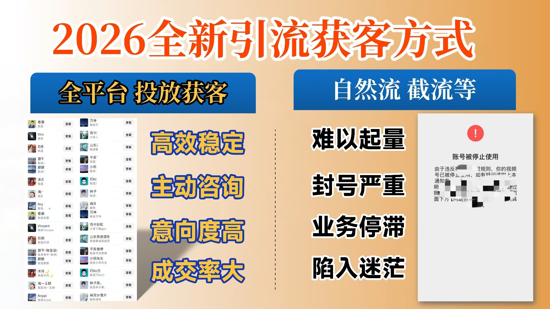 【首发】打破获客壁垒，如何利用投放实现财富自由与事业升级-千图副业网
